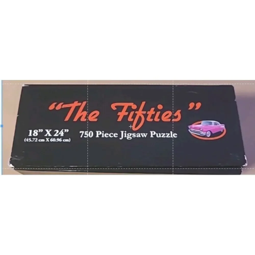 The 50’s 750 Piece Jigsaw Puzzle Americana Souvenirs & Gifts USA